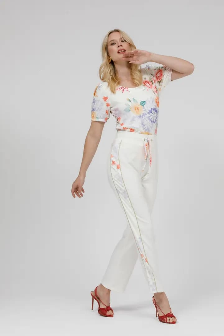 Aerolook Calça E Blusa Estampa Floral