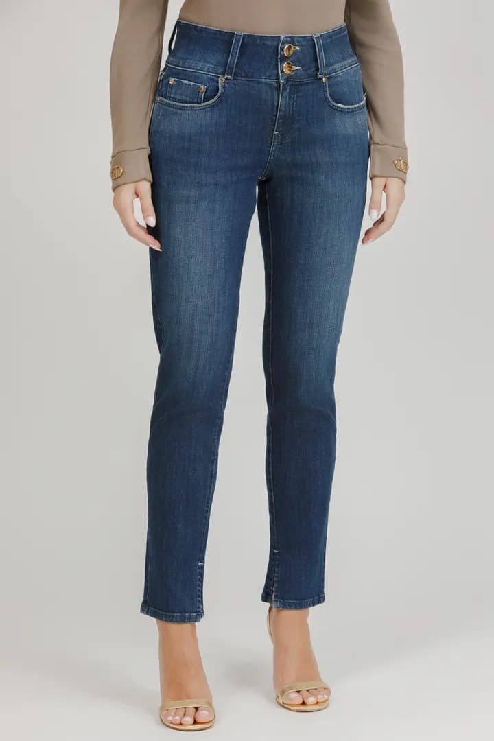 Calça Feminina Jeans Sofia Skinny - Jeans Médio