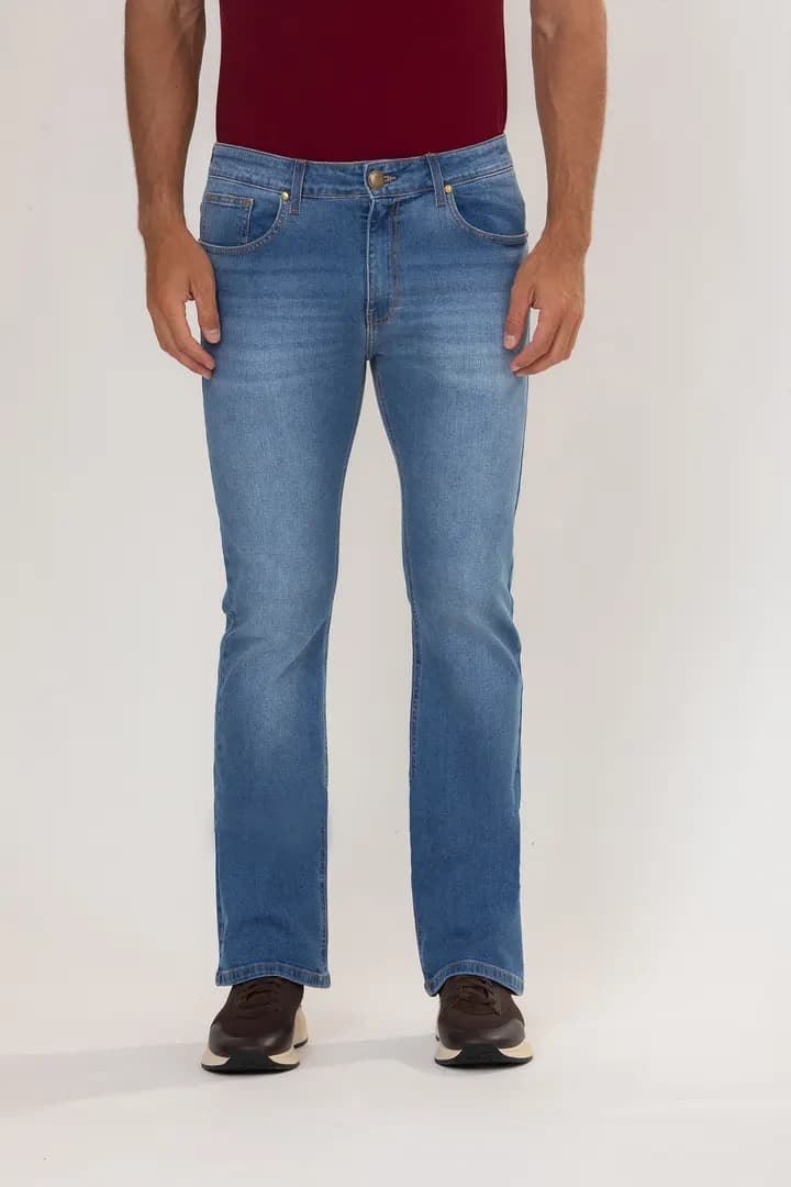 CALÇA MASCULINA JEANS EXTRA BOOTCUT 86
