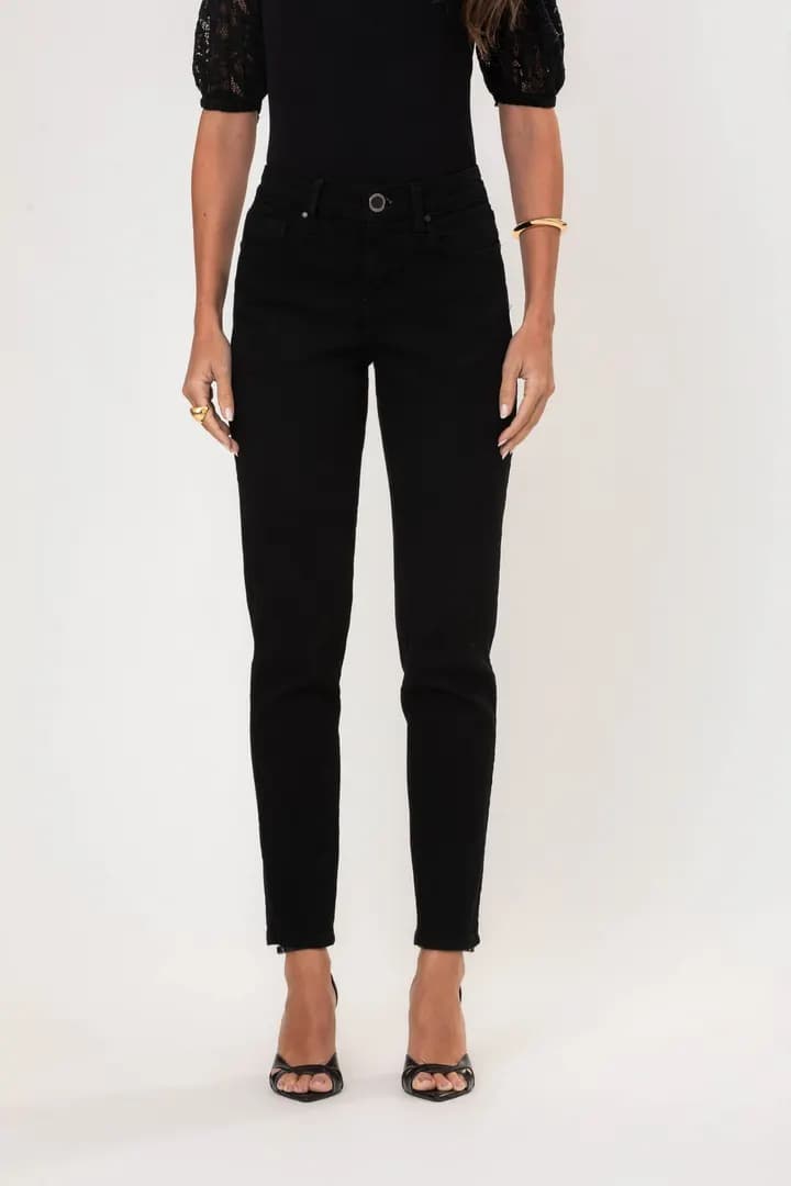 Calça Feminina Jeans Sofia Skinny - Preto