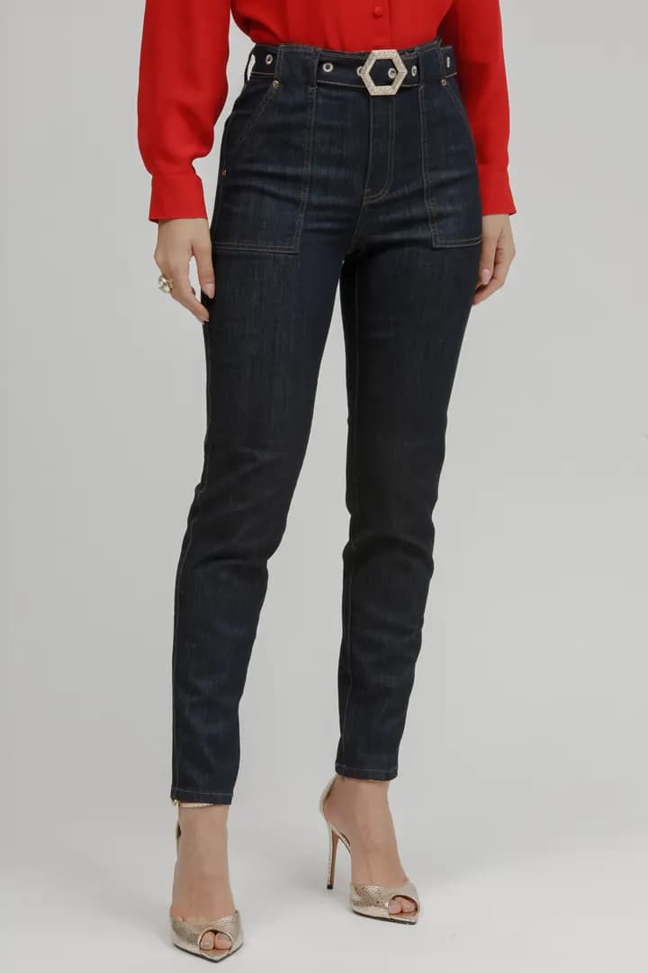 Calça Feminina Jeans Luciana Skinny