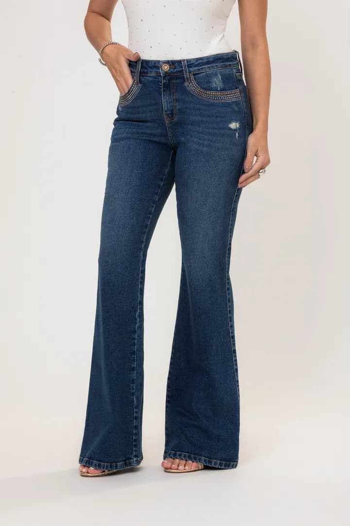 CALÇA FEMININA JEANS SOFIA FLARE 86